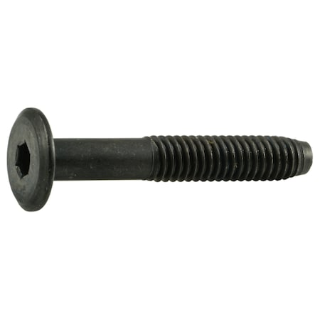 Midwest Fastener Binding Screw, 18 (Coarse), Steel, Black, 10 PK 37543